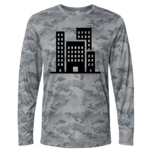 Pompano Performance Camo Long Sleeve T-Shirt Thumbnail