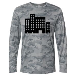 Pompano Performance Camo Long Sleeve T-Shirt Thumbnail