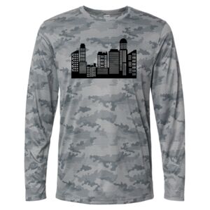 Pompano Performance Camo Long Sleeve T-Shirt Thumbnail