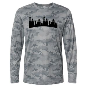 Pompano Performance Camo Long Sleeve T-Shirt Thumbnail