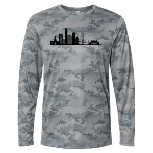 Pompano Performance Camo Long Sleeve T-Shirt Thumbnail