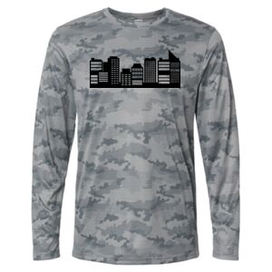 Pompano Performance Camo Long Sleeve T-Shirt Thumbnail