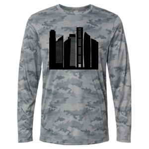 Pompano Performance Camo Long Sleeve T-Shirt Thumbnail