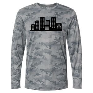 Pompano Performance Camo Long Sleeve T-Shirt Thumbnail