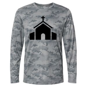 Pompano Performance Camo Long Sleeve T-Shirt Thumbnail