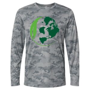 Pompano Performance Camo Long Sleeve T-Shirt Thumbnail