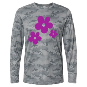 Pompano Performance Camo Long Sleeve T-Shirt Thumbnail