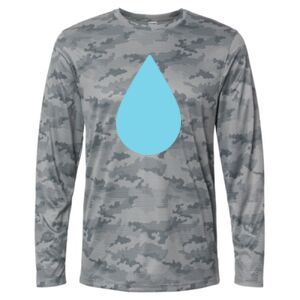 Pompano Performance Camo Long Sleeve T-Shirt Thumbnail