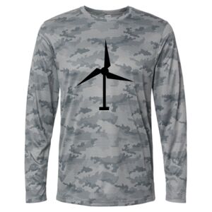 Pompano Performance Camo Long Sleeve T-Shirt Thumbnail