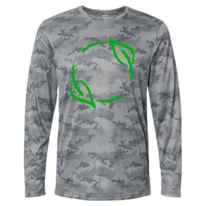 Pompano Performance Camo Long Sleeve T-Shirt Thumbnail