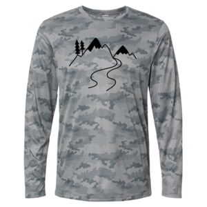 Pompano Performance Camo Long Sleeve T-Shirt Thumbnail