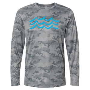 Pompano Performance Camo Long Sleeve T-Shirt Thumbnail