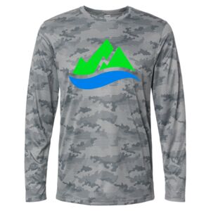 Pompano Performance Camo Long Sleeve T-Shirt Thumbnail