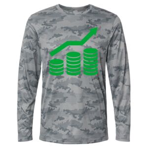 Pompano Performance Camo Long Sleeve T-Shirt Thumbnail