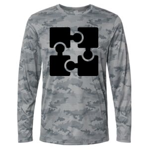 Pompano Performance Camo Long Sleeve T-Shirt Thumbnail