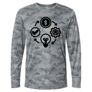 Pompano Performance Camo Long Sleeve T-Shirt Thumbnail