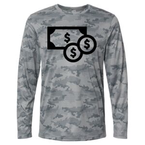Pompano Performance Camo Long Sleeve T-Shirt Thumbnail