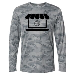 Pompano Performance Camo Long Sleeve T-Shirt Thumbnail