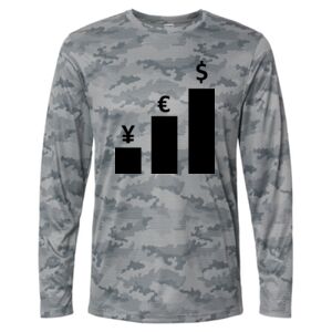 Pompano Performance Camo Long Sleeve T-Shirt Thumbnail