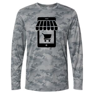 Pompano Performance Camo Long Sleeve T-Shirt Thumbnail