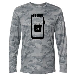 Pompano Performance Camo Long Sleeve T-Shirt Thumbnail