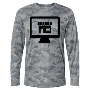 Pompano Performance Camo Long Sleeve T-Shirt Thumbnail