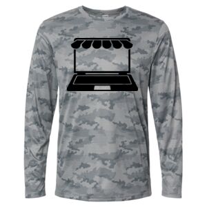Pompano Performance Camo Long Sleeve T-Shirt Thumbnail