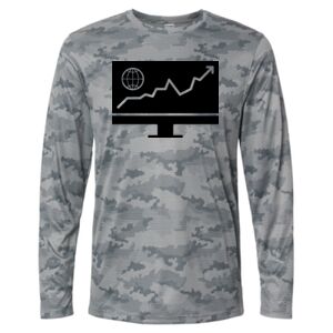 Pompano Performance Camo Long Sleeve T-Shirt Thumbnail