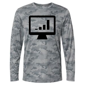 Pompano Performance Camo Long Sleeve T-Shirt Thumbnail