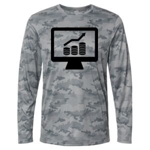 Pompano Performance Camo Long Sleeve T-Shirt Thumbnail