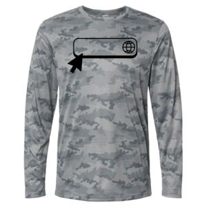 Pompano Performance Camo Long Sleeve T-Shirt Thumbnail