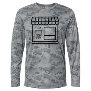 Pompano Performance Camo Long Sleeve T-Shirt Thumbnail