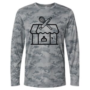 Pompano Performance Camo Long Sleeve T-Shirt Thumbnail
