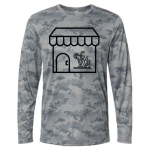 Pompano Performance Camo Long Sleeve T-Shirt Thumbnail