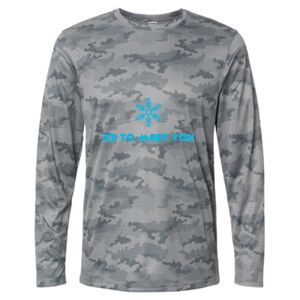 Pompano Performance Camo Long Sleeve T-Shirt Thumbnail