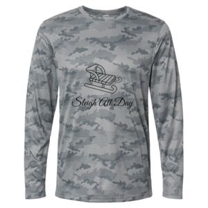 Pompano Performance Camo Long Sleeve T-Shirt Thumbnail