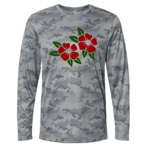 Pompano Performance Camo Long Sleeve T-Shirt Thumbnail