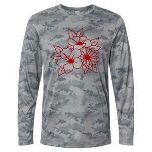 Pompano Performance Camo Long Sleeve T-Shirt Thumbnail