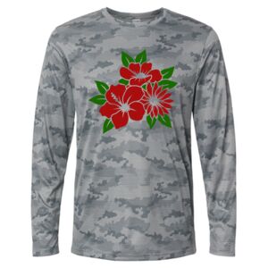 Pompano Performance Camo Long Sleeve T-Shirt Thumbnail