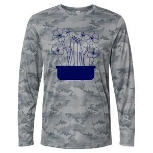 Pompano Performance Camo Long Sleeve T-Shirt Thumbnail