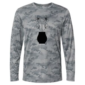 Pompano Performance Camo Long Sleeve T-Shirt Thumbnail