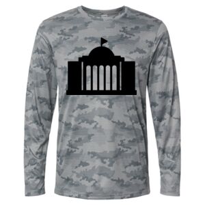Pompano Performance Camo Long Sleeve T-Shirt Thumbnail