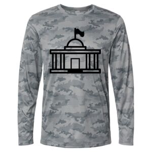 Pompano Performance Camo Long Sleeve T-Shirt Thumbnail