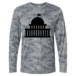 Pompano Performance Camo Long Sleeve T-Shirt Thumbnail