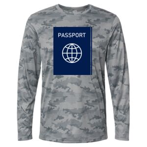 Pompano Performance Camo Long Sleeve T-Shirt Thumbnail