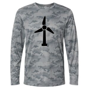 Pompano Performance Camo Long Sleeve T-Shirt Thumbnail