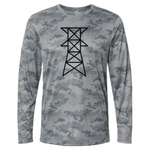 Pompano Performance Camo Long Sleeve T-Shirt Thumbnail