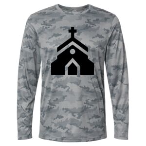 Pompano Performance Camo Long Sleeve T-Shirt Thumbnail