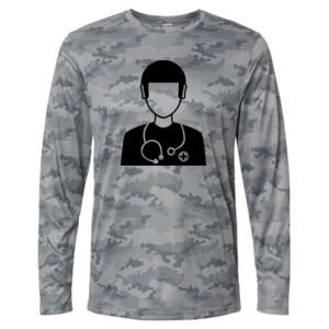 Pompano Performance Camo Long Sleeve T-Shirt Thumbnail