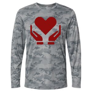 Pompano Performance Camo Long Sleeve T-Shirt Thumbnail